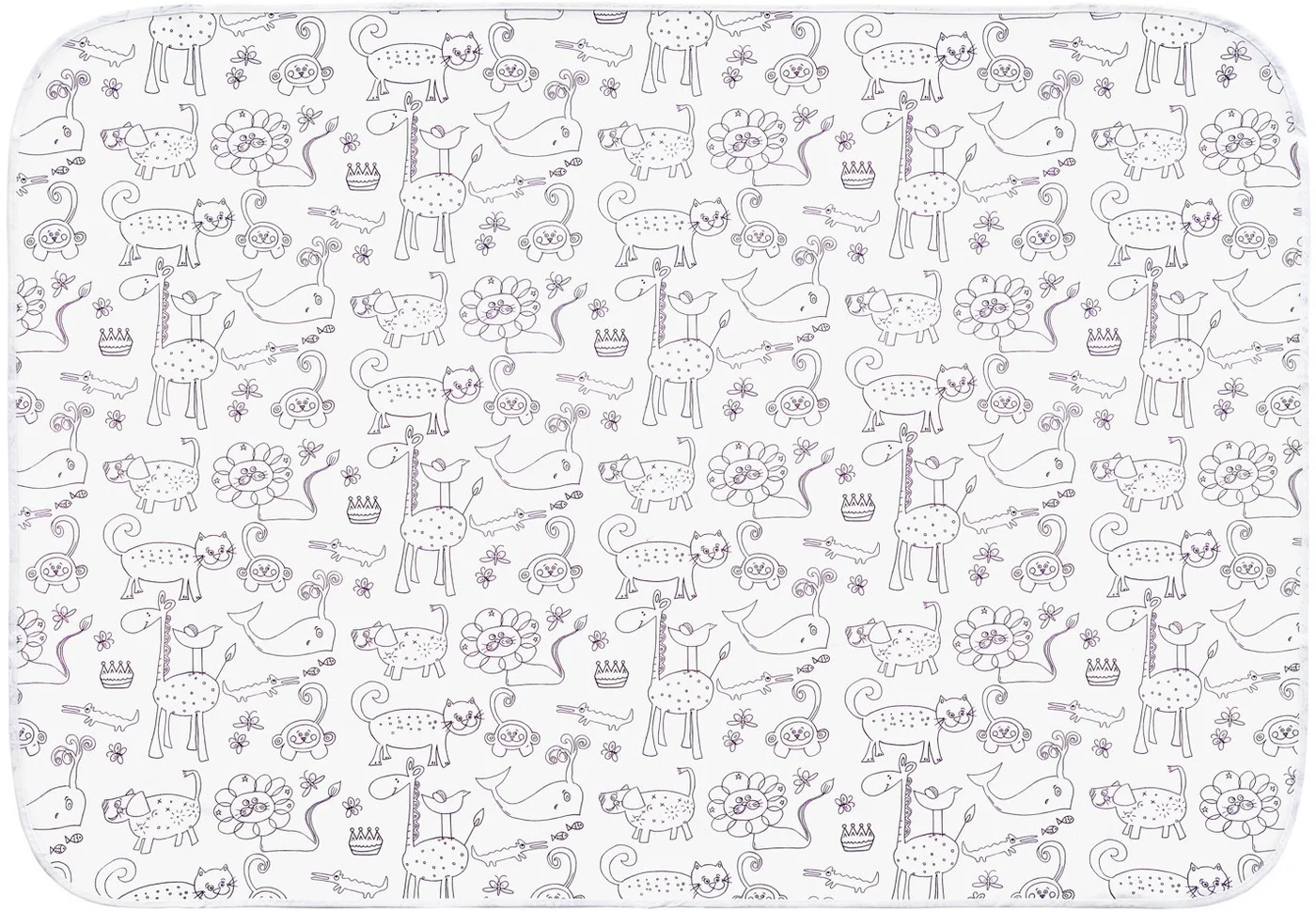 Клеенка Roxy Kids R-0078 (белый)