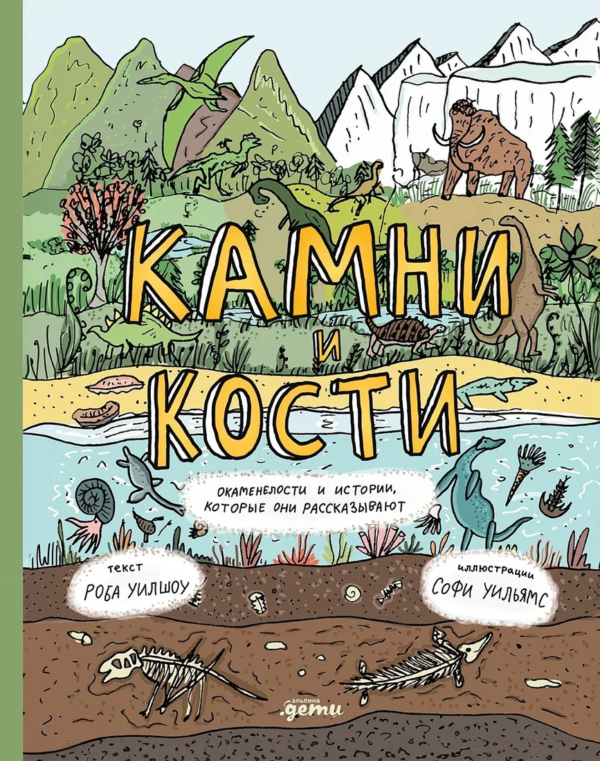 Книга издательства Альпина Паблишер. Камни и кости (Уилшоу Роб, Уильямс Софи)