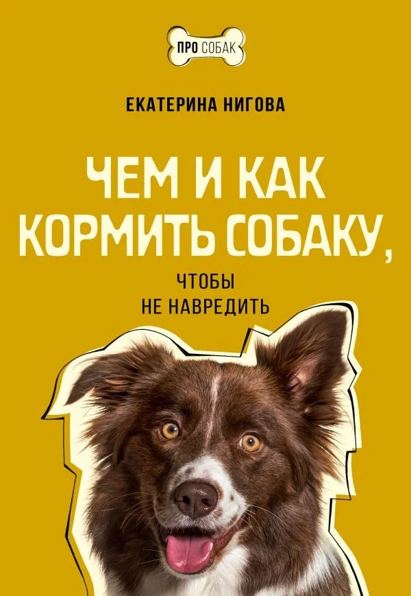 Книга издательства АСТ. Чем и как кормить собаку, чтобы не навредить (Нигова Е.А)