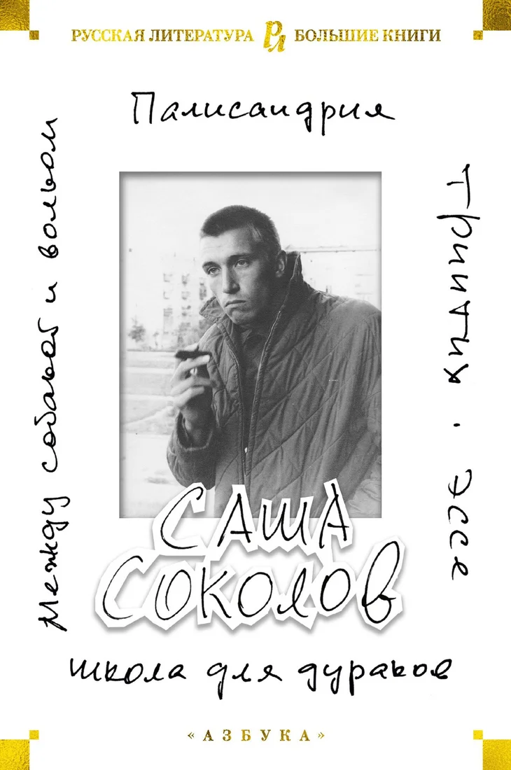 Книга издательства Азбука. Школа для дураков. Между собакой и волком. Палисандрия. Эссе (Соколов С.)
