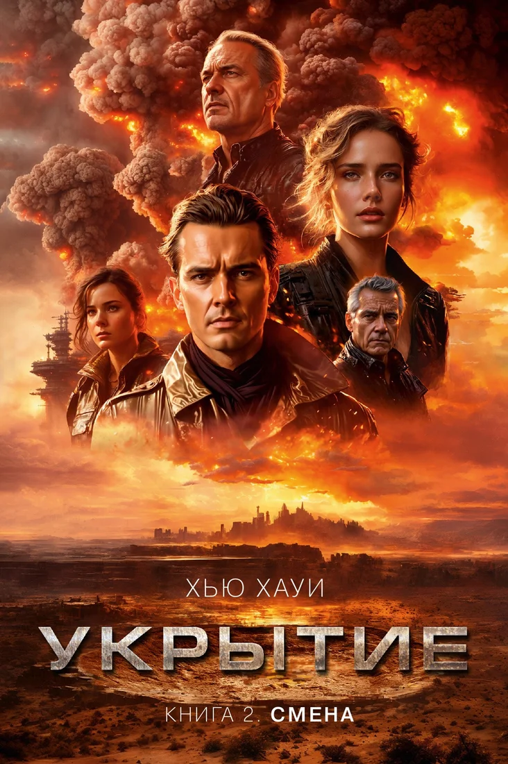 Книга издательства Азбука. Укрытие. Книга 2. Смена 9785389241152 (Хауи Х.)