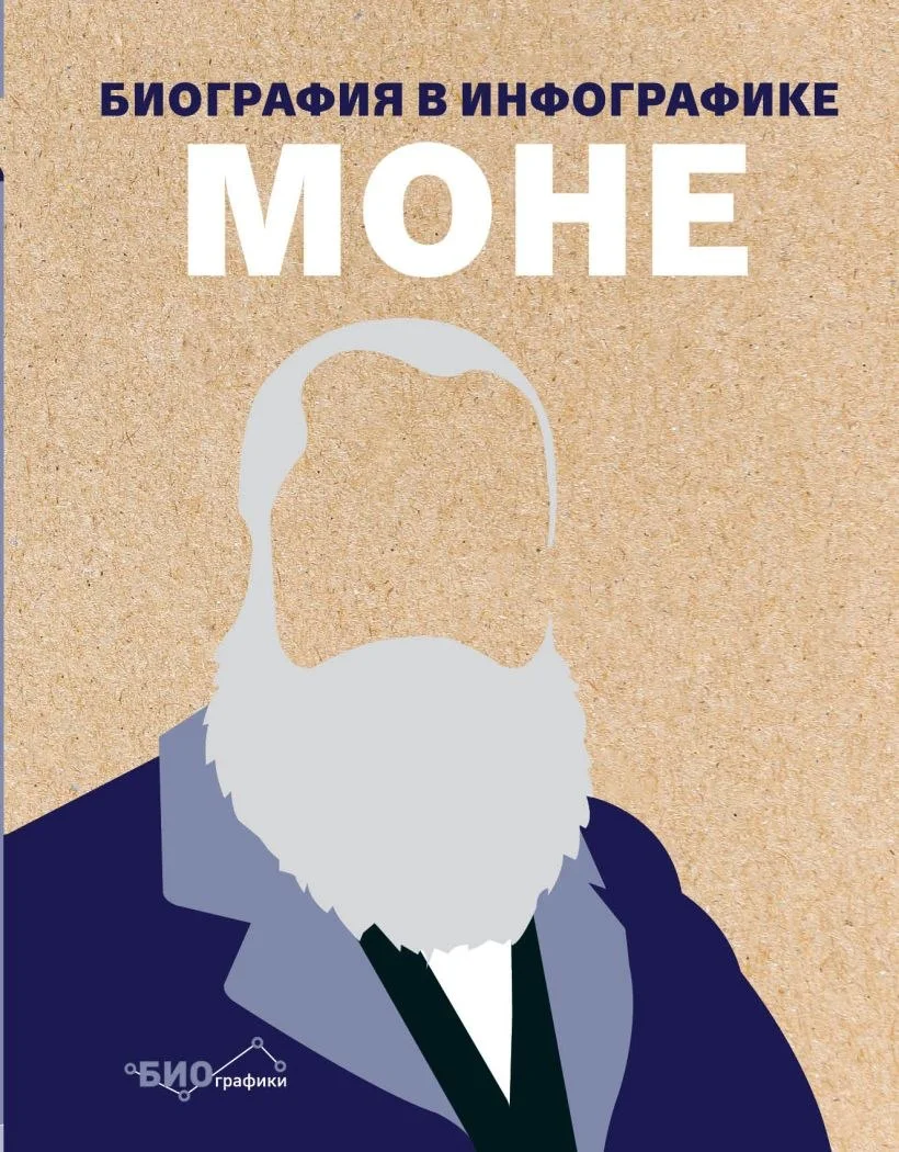 Книга издательства Бомбора. Моне. Биография в инфографике, твердая обложка (Уайлс Ричард)