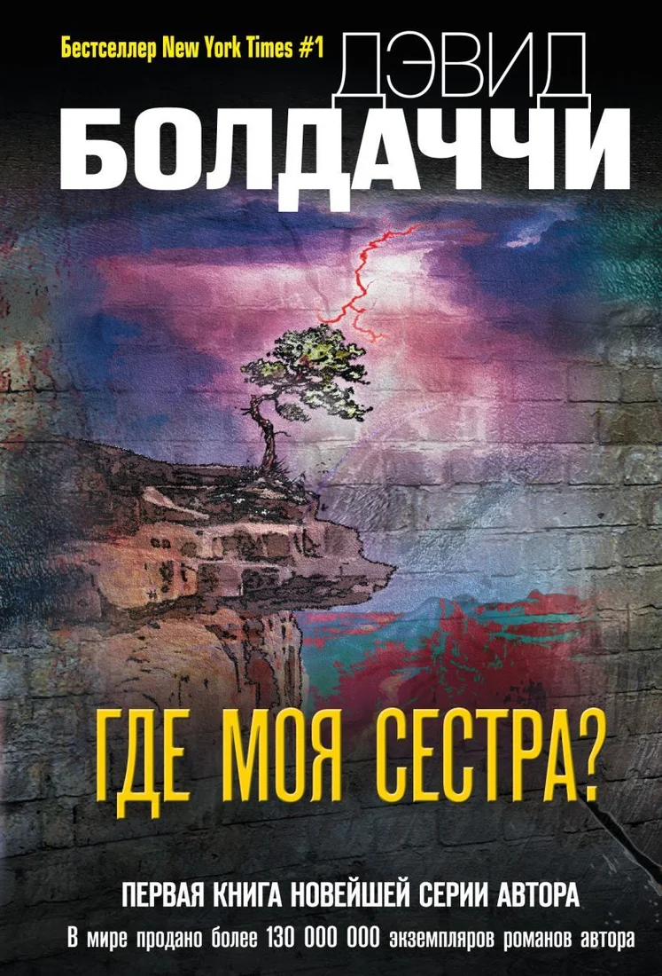 Книга издательства Эксмо. Где моя сестра? 978-5-04-153978-8 (Болдаччи Дэвид)