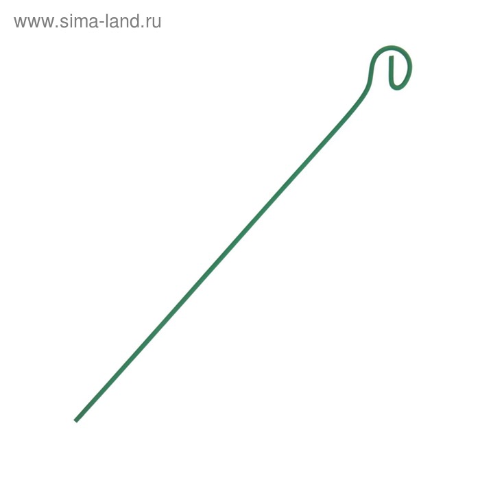 Колышек для подвязки растений, h=60 см, d=3 мм см, проволочный, зелёный, Greengo