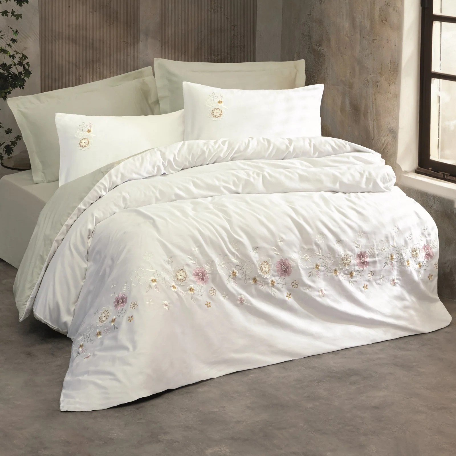 Комплект постельного белья Cotton Box 3d embroidered Двуспальный 8680108072202