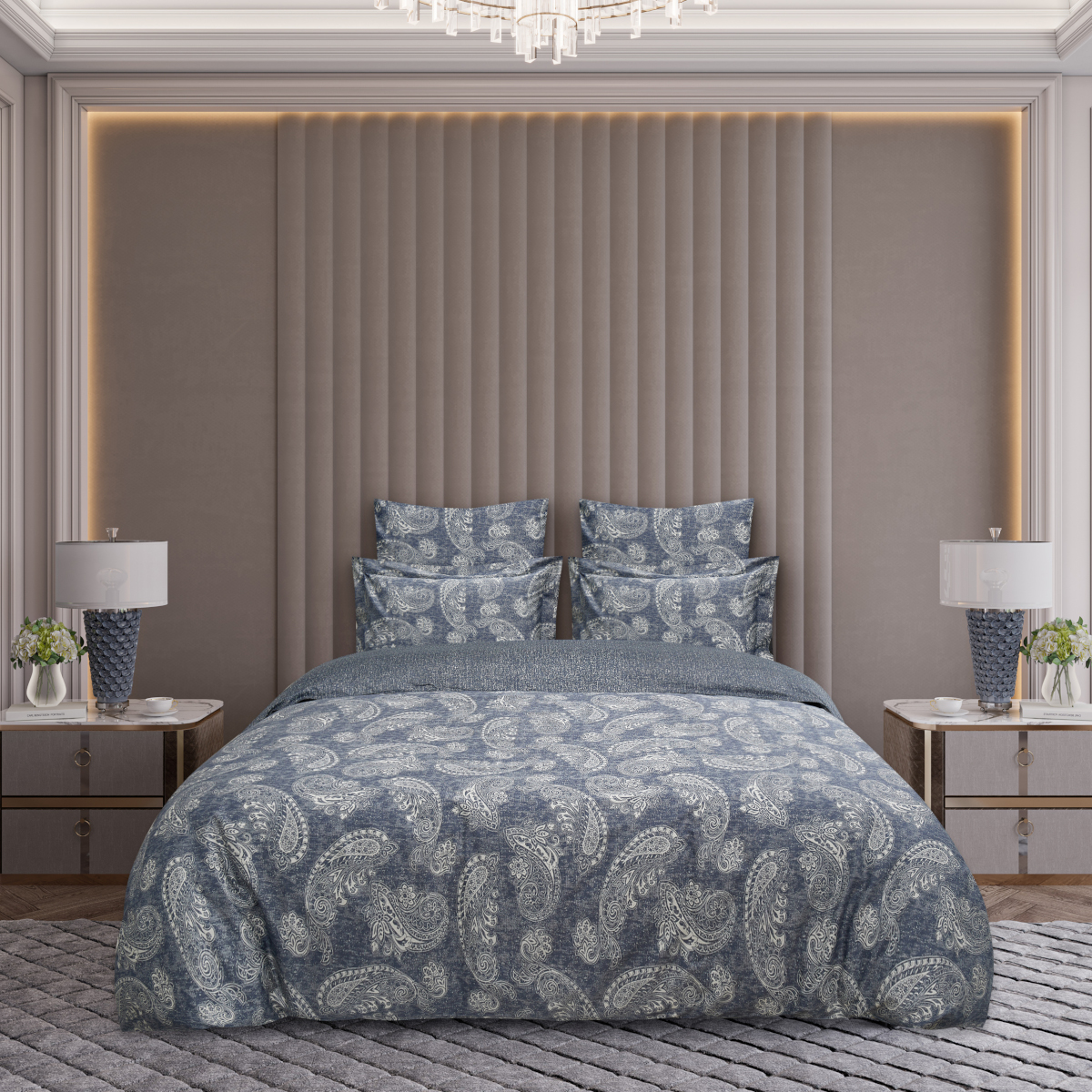Комплект постельного белья семейный Gipfel Ethereal 42742