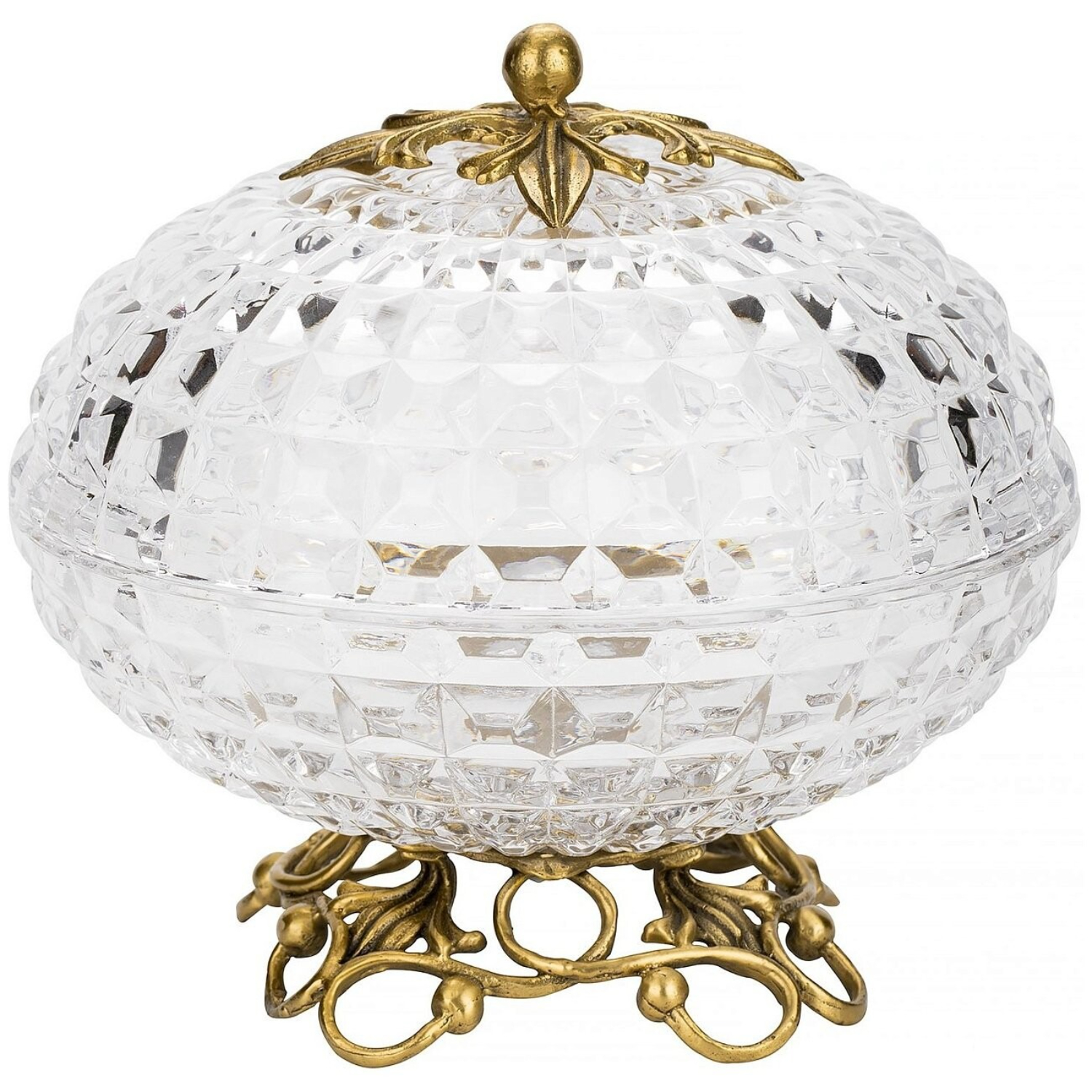 Конфетница Glasar hgl483l 20х20х19 см
