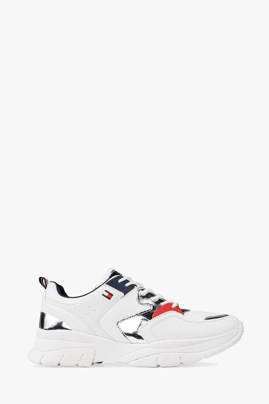 Кроссовки комбинированные с логотипом бренда Tommy Hilfiger
