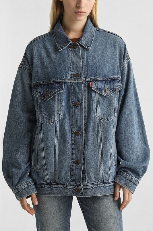 Куртка джинсовая оверсайз кроя LEVI'S