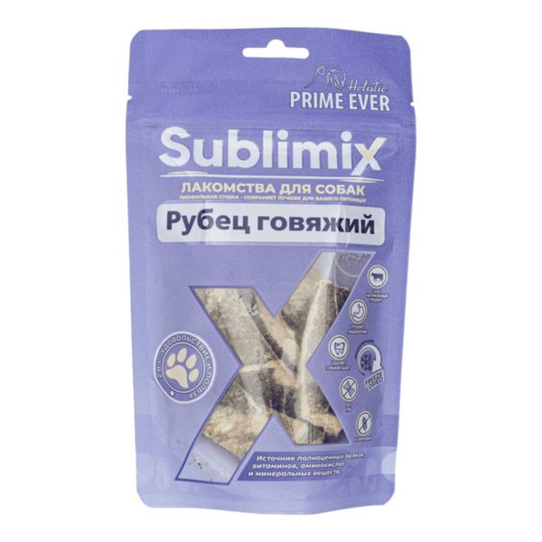 Лакомство для собак рубец говяжий Sublimix Prime Ever 35г