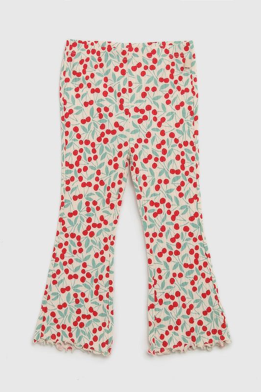 Легинсы хлопковые расклешенные Benetton
