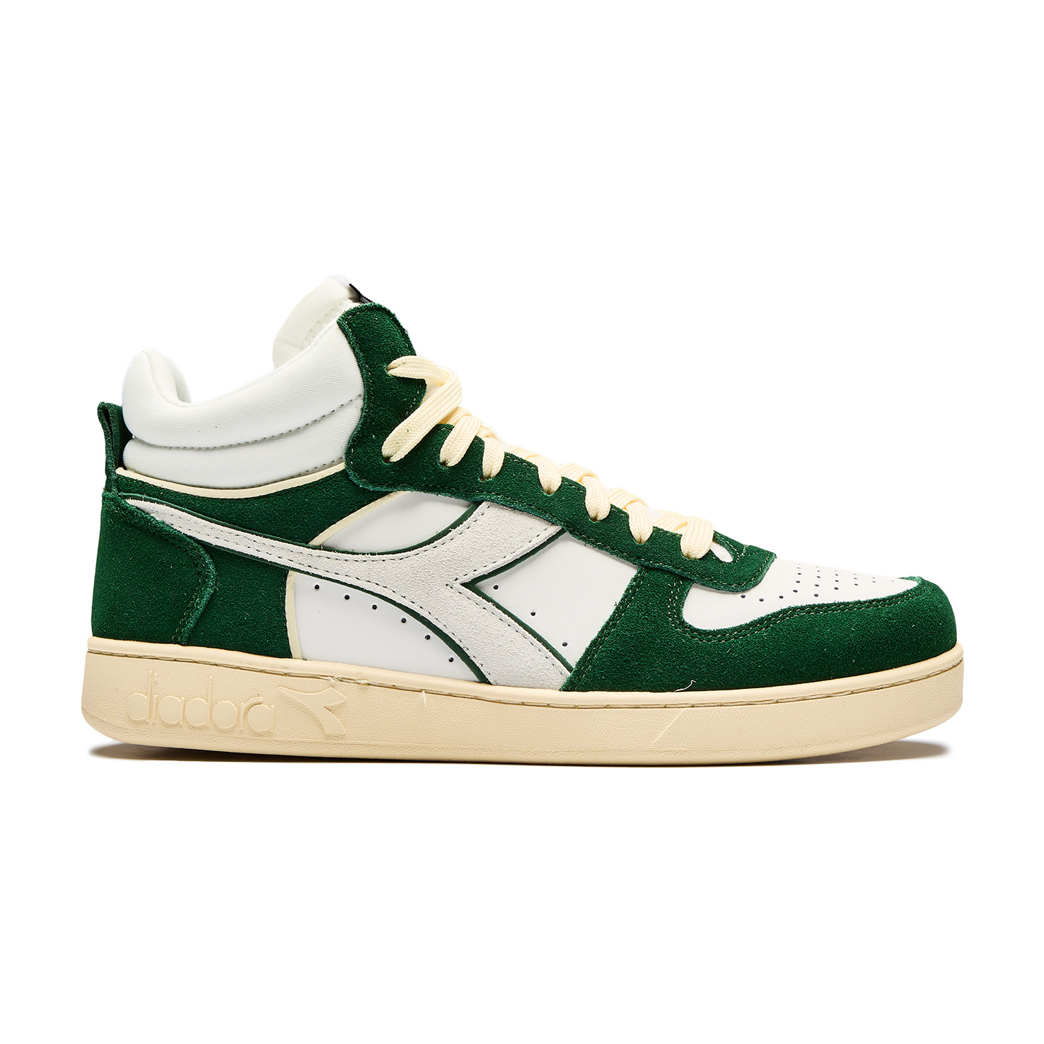 MAGIC BASKET DEMI CUT SUEDE LEATHER