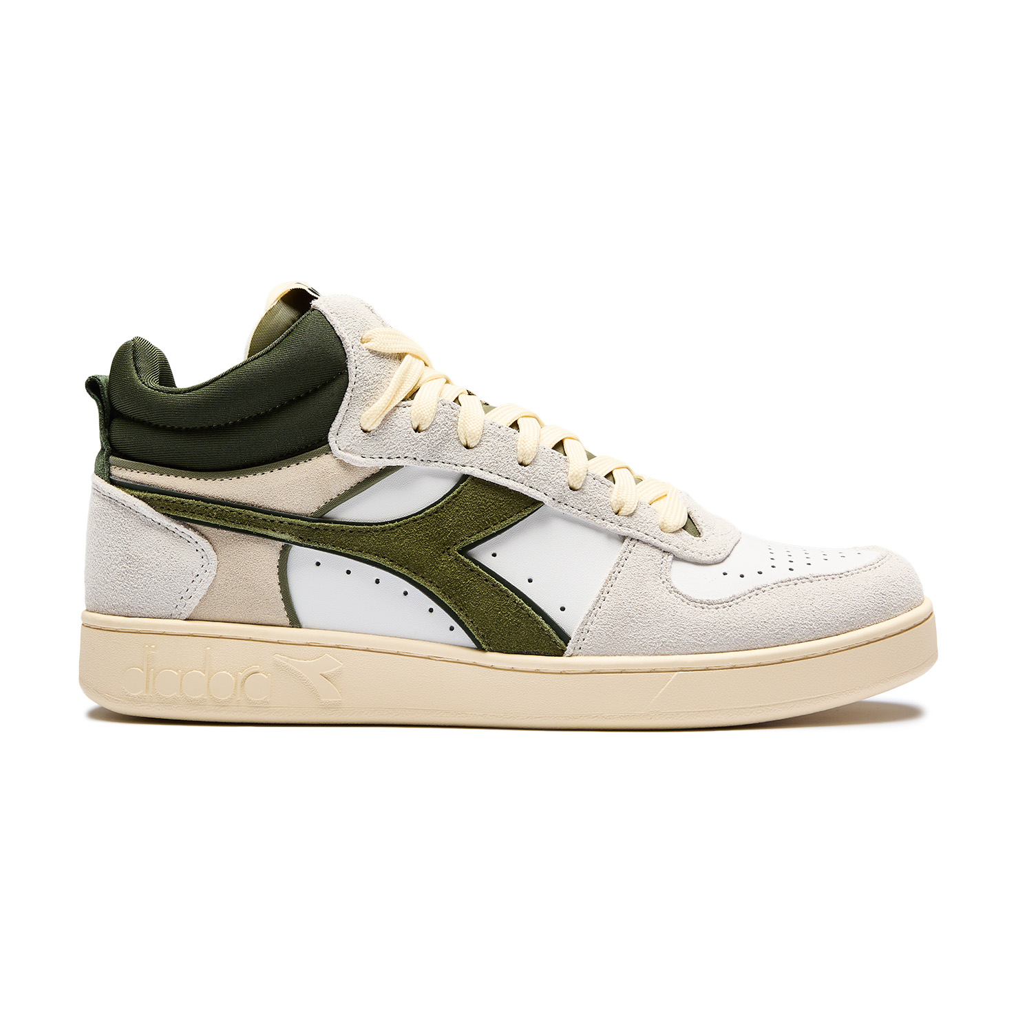 MAGIC BASKET DEMI CUT SUEDE LEATHER