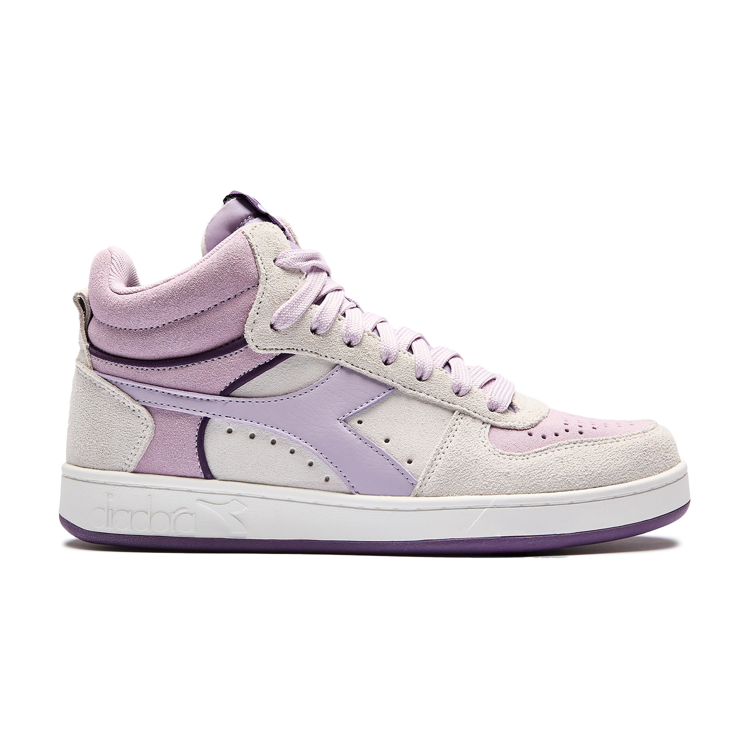 MAGIC BASKET DEMI SUEDE WN