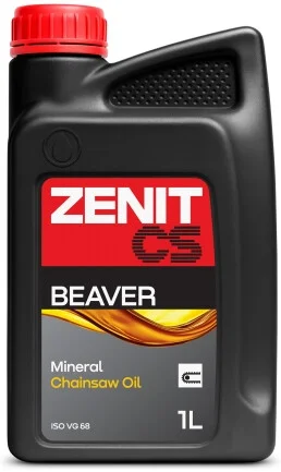 Масло для смазки пильных цепей Zenit Beaver 1л