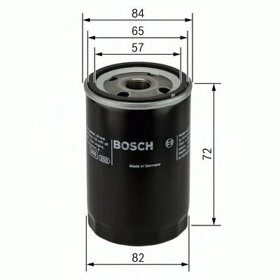 Масляный фильтр Bosch 0986452019