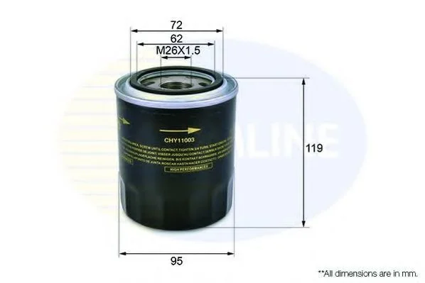 Масляный фильтр Comline CHY11003