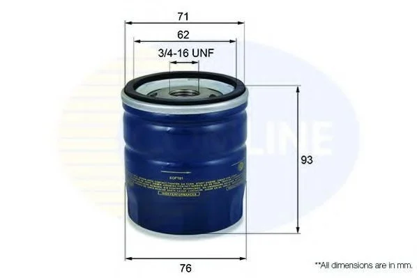 Масляный фильтр Comline EOF181