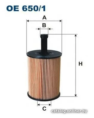 Масляный фильтр Filtron OE6501
