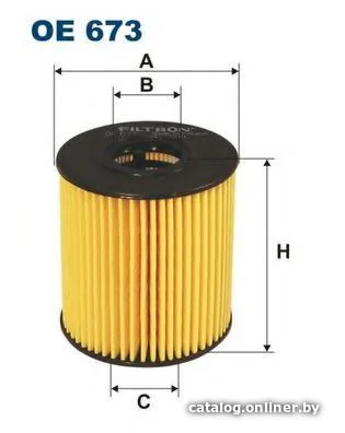 Масляный фильтр Filtron OE673