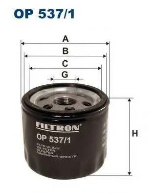 Масляный фильтр Filtron OP5371