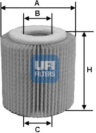 Масляный фильтр UFI 25.056.00