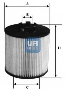 Масляный фильтр UFI 2506400
