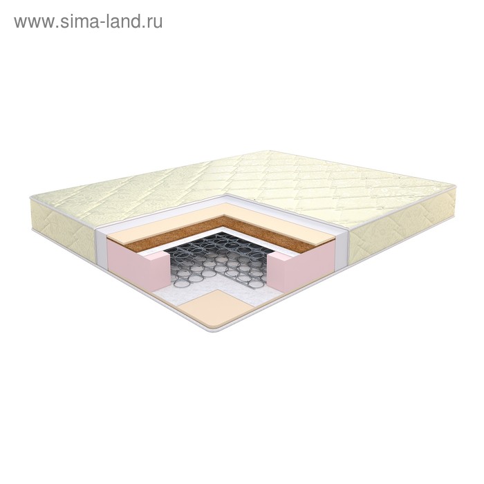 Матрас «Этель. Flowers double Comfort Боннель», размер 800×2000 мм, высота 180 мм, трикотаж