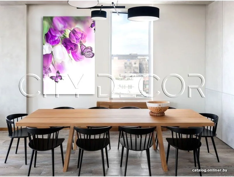 Модульная картина Citydecor Цветы/Растения 1.112 90x60 см