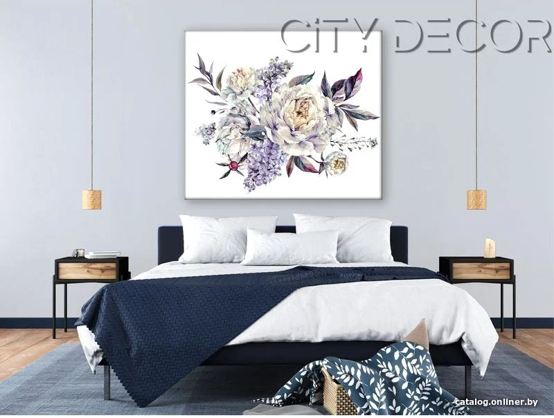 Модульная картина Citydecor Цветы/Растения 2.64 60x70 см