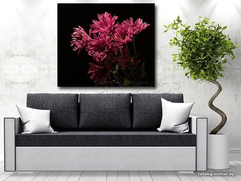 Модульная картина Citydecor Цветы/Растения 2.65 60x70 см
