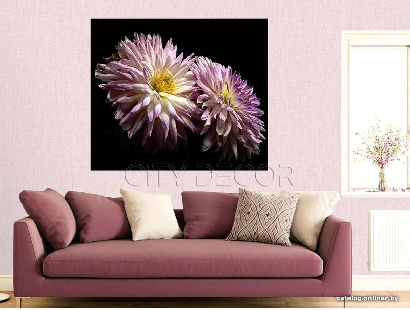 Модульная картина Citydecor Цветы/Растения 2.69 60x70 см