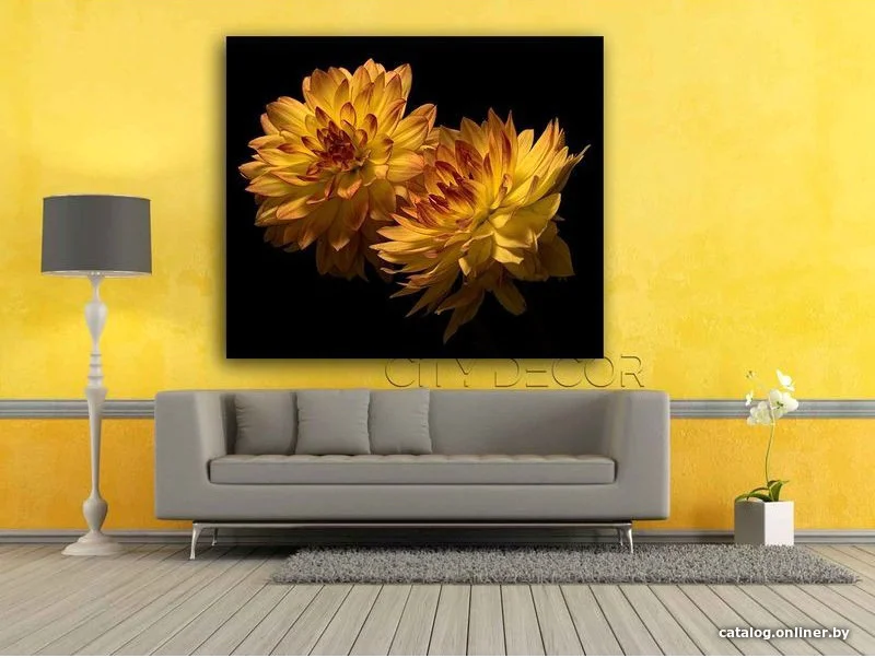 Модульная картина Citydecor Цветы/Растения 2.70 60x70 см