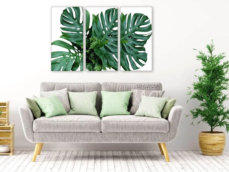 Модульная картина Citydecor Цветы/Растения 7.83 75x117 см
