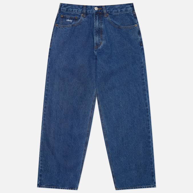 Мужские джинсы OBEY Bigwig Baggy Denim 13.5 Oz