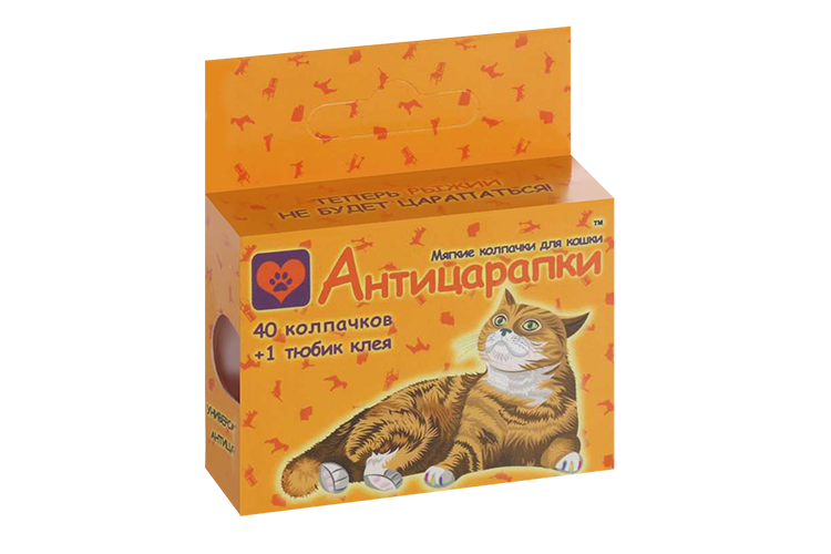 Мягкие коготки накладные белые 40 шт