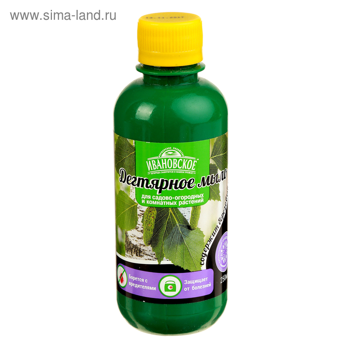 Мыло дегтярное Ивановское, 0.25 л