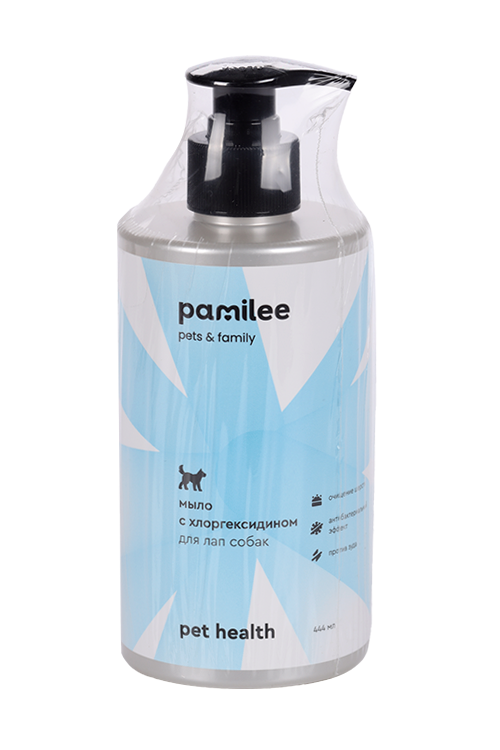 Мыло ProAnimal Pamilee д/лап собак с хлоргексидином 444 мл