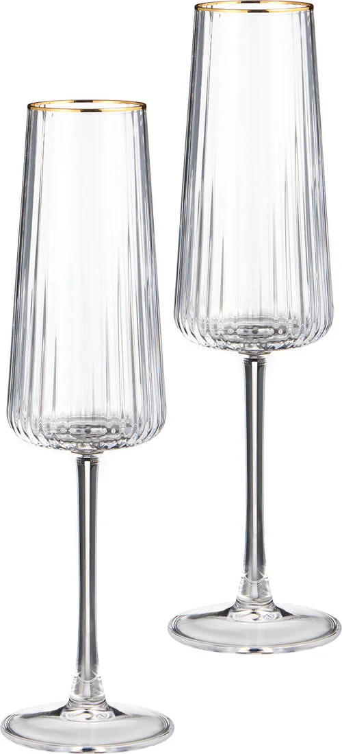Набор бокалов для шампанского Lefard Perfo 685-116 (2 шт)