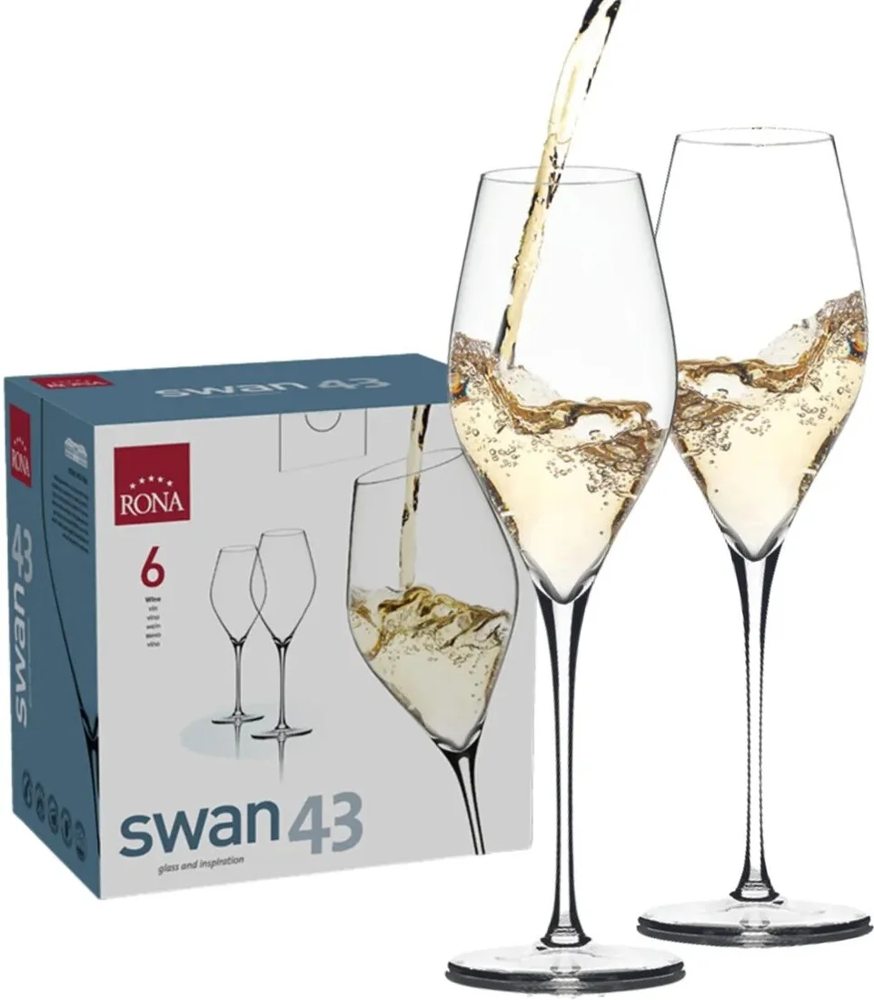 Набор бокалов для вина Rona Swan 43