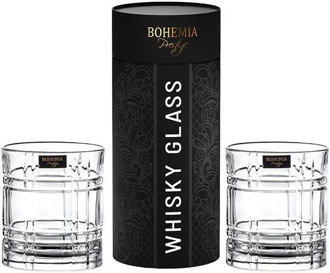 Набор бокалов для виски Bohemia Crystal Prestige Sempre 340 (2 шт)