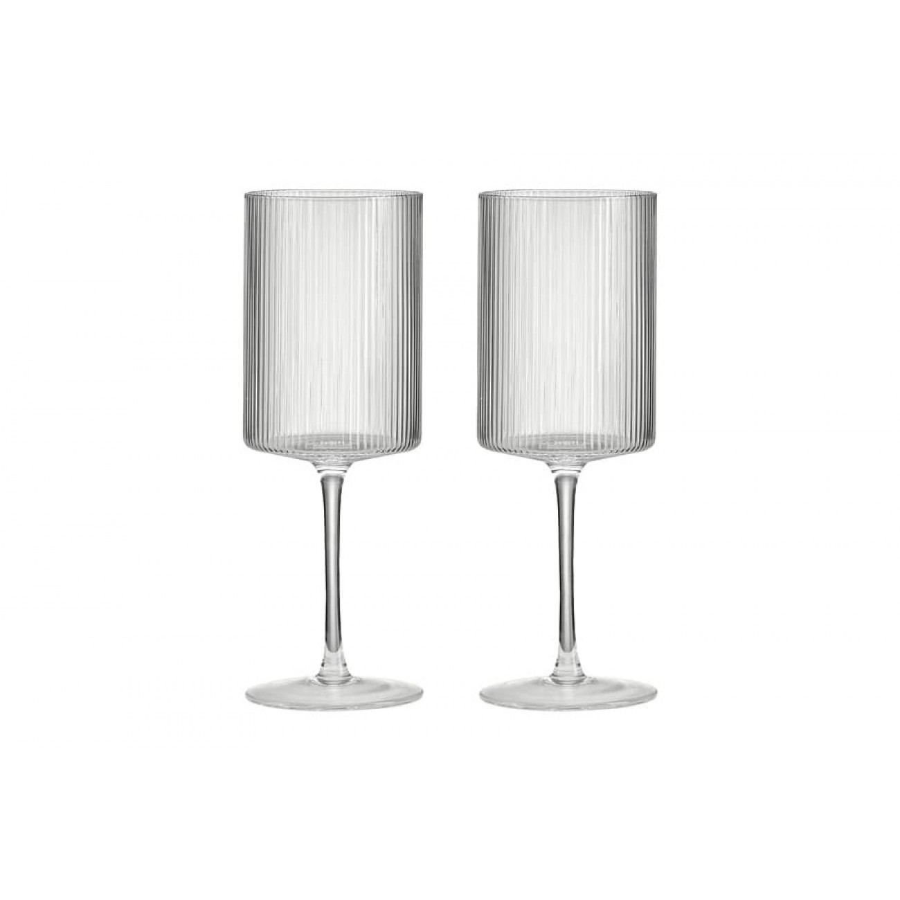 Набор бокалов Pozzi Milano 1876 Modern classic для белого вина прозрачный 0,31 л 2 предмета