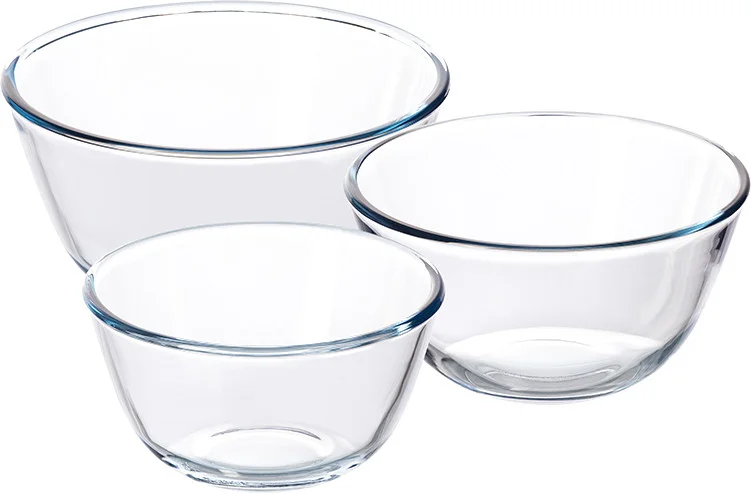 Набор салатников Elan Gallery Crystal glass 360169