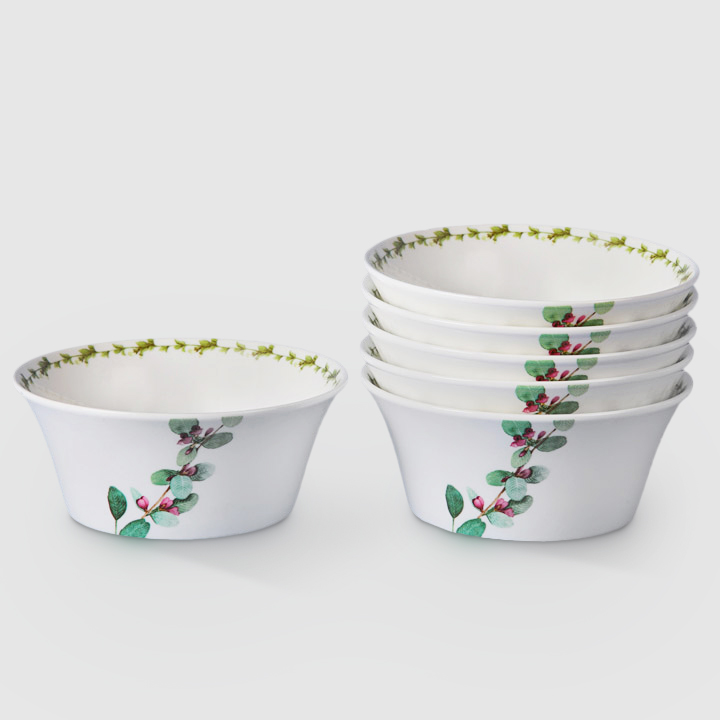 Набор салатников Hankook Филд Флауэр Деко 14 см 6 шт