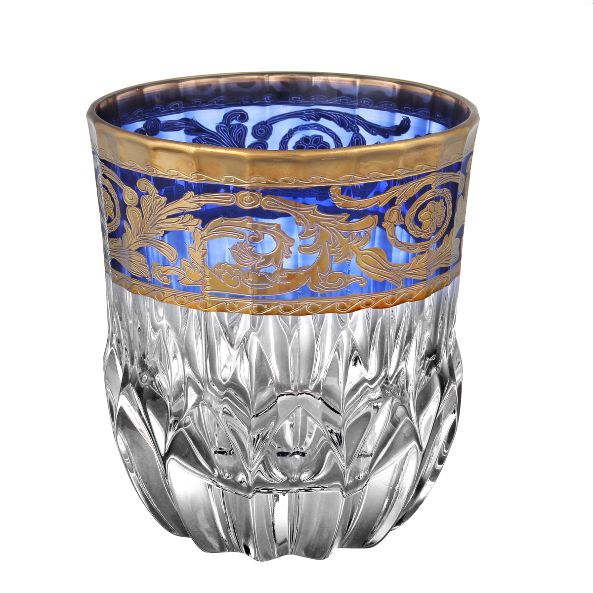 Набор стаканов Art Design "Адажио Италия" синий 350 мл.6 шт.