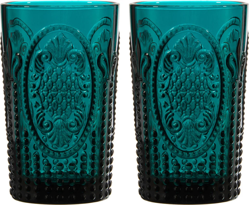 Набор стаканов для воды и напитков Gipfel Emerald 52591 (2шт)