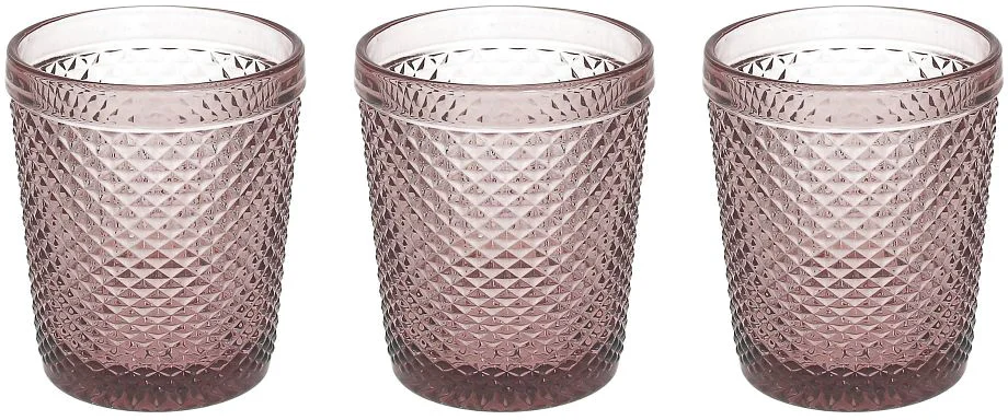 Набор стаканов для воды и напитков Tognana Glass Diamante N3585T65894 (3 шт)