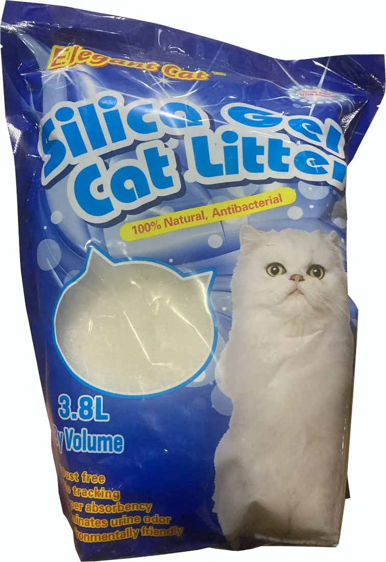 Наполнитель для туалета Elegant Cat звездный песок (3.8 л)