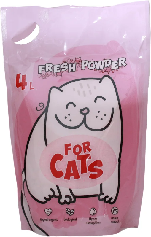 Наполнитель для туалета For Cats Fresh Powder 4 л
