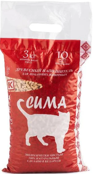 Наполнитель для туалета Калиником Сима 3 кг